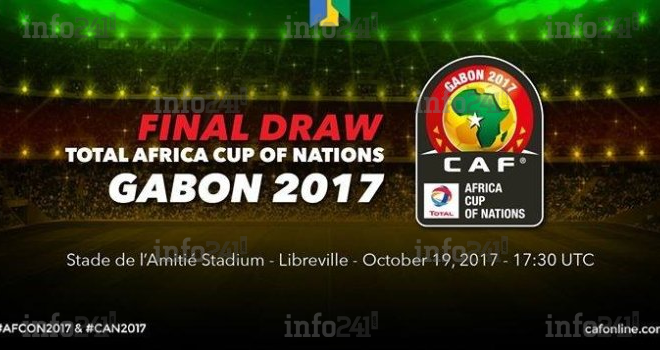 CAN 2017 au Gabon : la composition des groupes sera connue ce mercredi