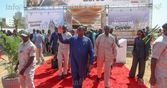 Sénégal : le président lance la construction d’un mémorial aux victimes de l’esclavage