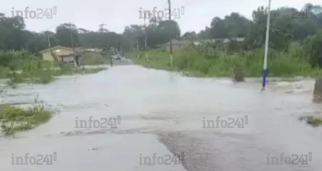 Inondations à Moabi : Plusieurs élèves gabonais privés de cours