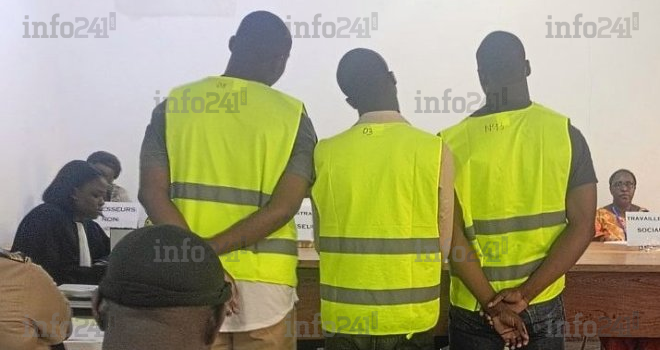 Port-Gentil : Trois ados-braqueurs condamnés à 5 ans de prison pour vol à main armée