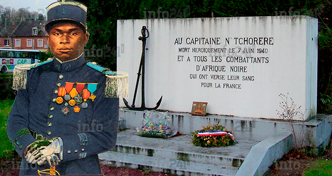 Portrait : capitaine Charles N'Tchoréré, ce héros mort pour la France