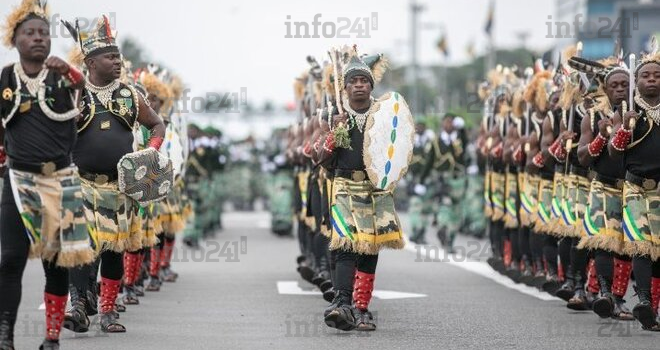 Indépendance du Gabon An 63&nbsp;: les images du défilé militaire du 17 août 2023