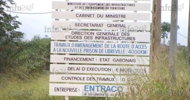 La route de la future prison de Libreville sera longue de 4 000 km et réalisée en 6 mois !