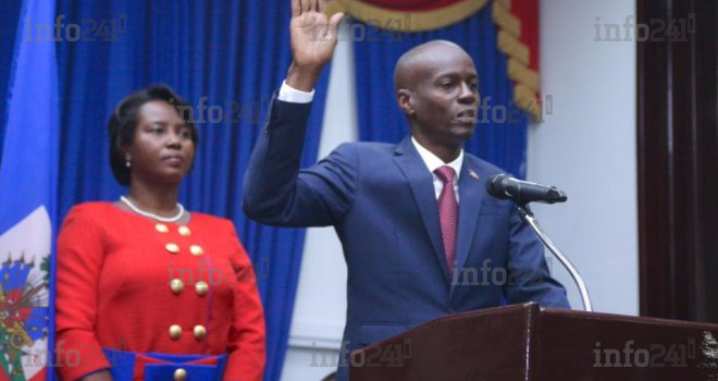 Haïti&nbsp;: le président Jovenel Moïse prête serment