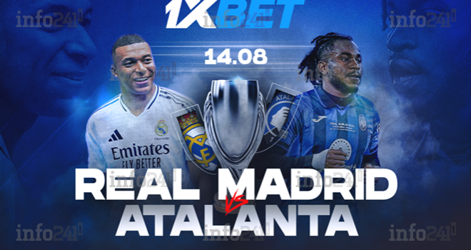 Real Madrid vs Atalanta : choisissez votre favori pour la Supercoupe d’Europe avec 1xBet !