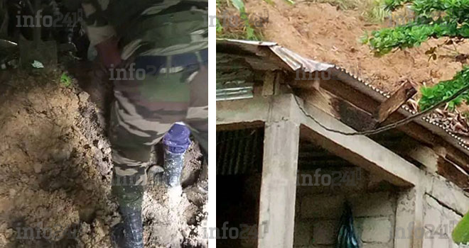 PK8 : 7 gabonais dont 3 enfants périssent ensevelis dans l’éboulement de leur maison