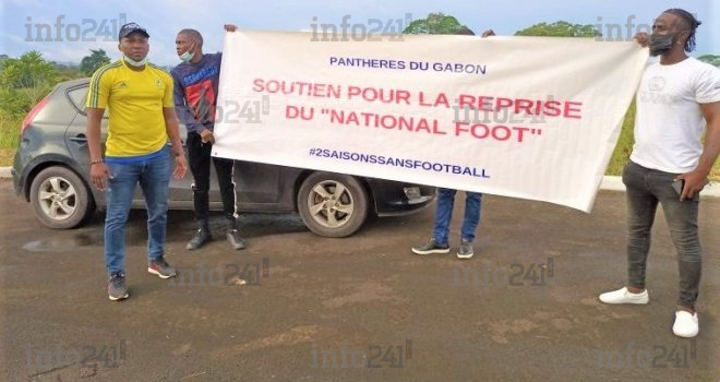 5 footballeurs gabonais arrêtés pour avoir manifesté pour la reprise du National Foot