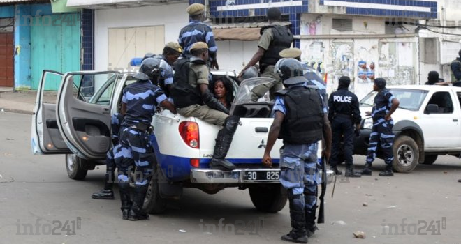 Marche noire de Dynamique unitaire : pluie d’arrestations « arbitraires » de la police gabonaise !
