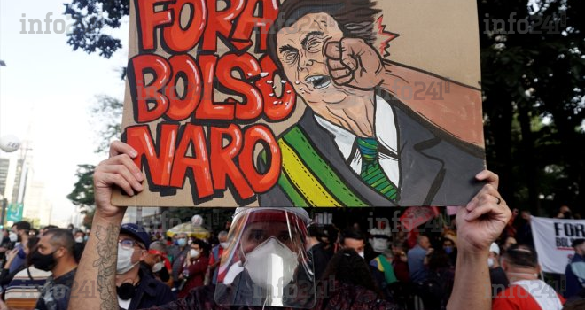 Brésil : Des manifestants réclament la destitution du président Jair Bolsonaro