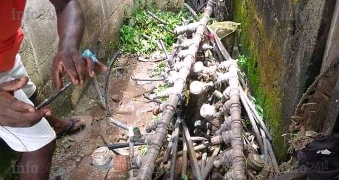 Un probable réseau de voleurs de compteurs d’eau démantelé en banlieue de Libreville