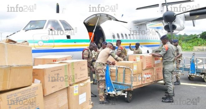 Coronavirus : du matériel médical spécifique acheminé vers l’intérieur du Gabon