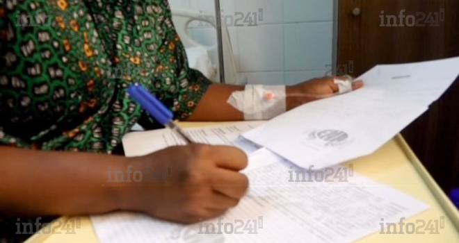 Concours de l’ENA : une jeune gabonaise alitée, passe les épreuves sur son lit d’hôpital !