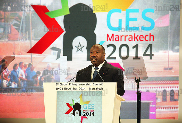 GES 2014 : Ali Bongo vante la culture entrepreneuriale gabonaise