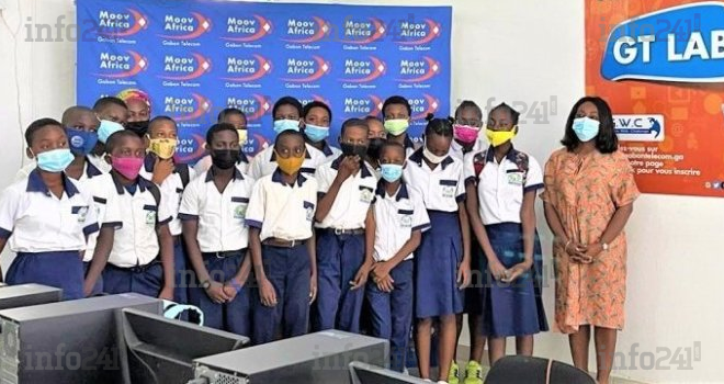 Utilisation responsable des réseaux sociaux : 500 élèves de Libreville sensibilisés par Moov Africa