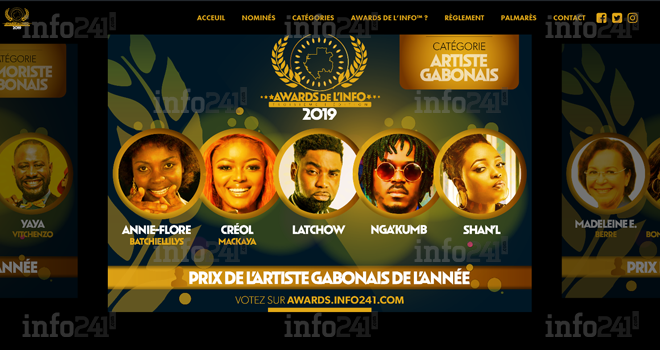Awards de l’info™ : 45 jours pour élire les 12 meilleurs Gabonais de l’année 2019 !