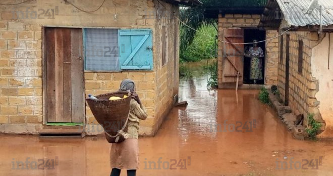 Tchibanga : de nouvelles intempéries font de nombreux sans abris