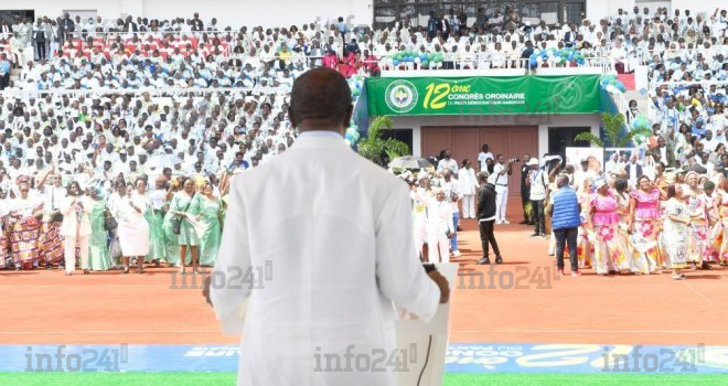 12e congrès du PDG : Ali Bongo tente de justifier ses « réussites » à la tête du Gabon