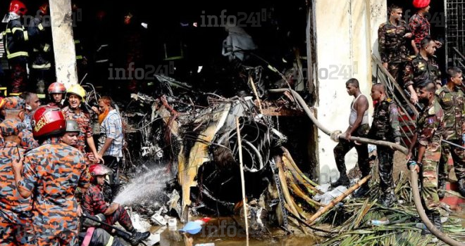 Bangladesh : 22 morts et plus de 170 blessés après le crash d’un avion militaire sur une école