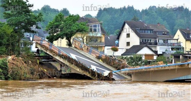 Allemagne : Le bilan des victimes des inondations s’alourdit ce vendredi à 103 morts