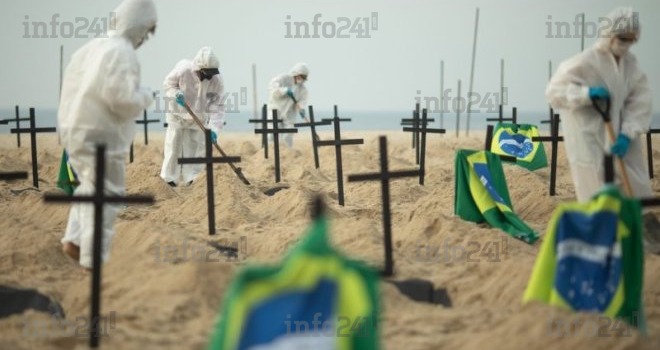 Coronavirus : le Brésil passe le cap des 100 000 personnes tuées par la Covid-19