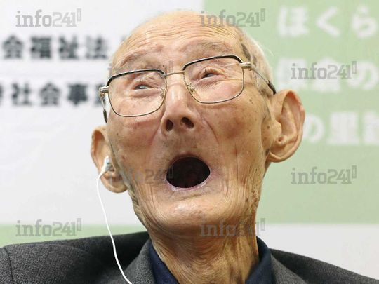Guinness des records : l’homme le plus vieux du monde vit au Japon et il a 112 ans !