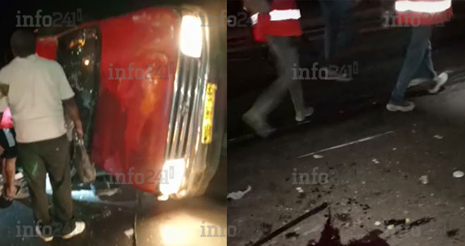 Libreville : Un grave accident de la route fait un mort et plusieurs blessés au PK8