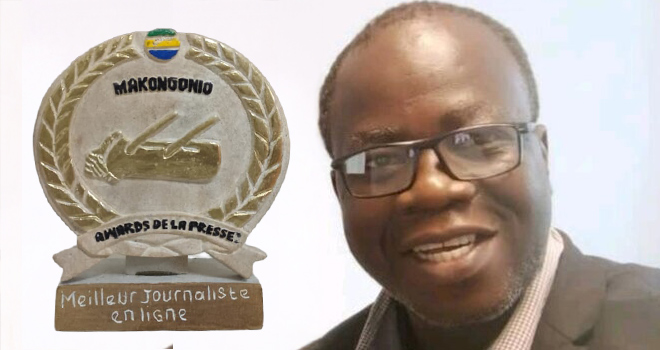 Roland Olouba Oyabi honoré aux Makongonio Awards 2025&nbsp;: Meilleur Journaliste en ligne