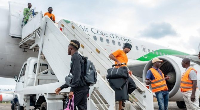 Él. Mondial 2026&nbsp;: Les Eléphants de Côte d’Ivoire déjà à Franceville pour défier le Gabon