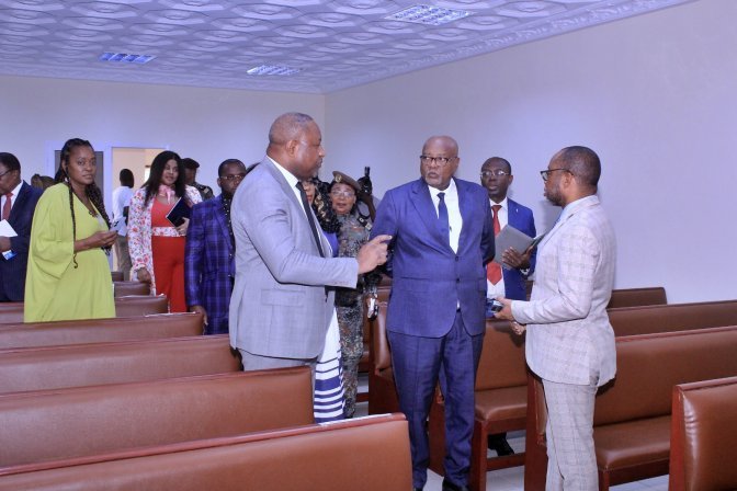 Port-Gentil&nbsp;: le ministre de la Justice touche du doigt les difficultés des juridictions sous tutelle