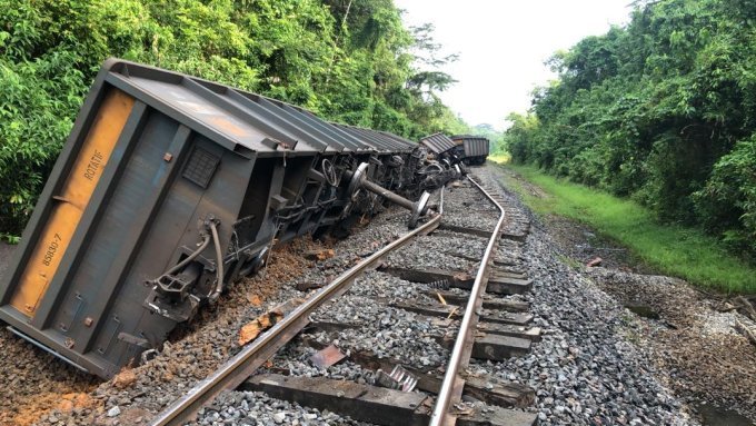 Encore un déraillement de train et une suspension du trafic ferroviaire au Gabon