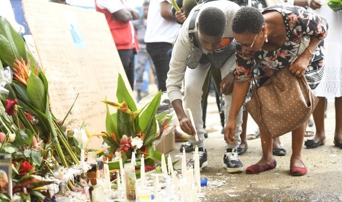 Le recueillement des gabonais en hommage aux victimes du naufrage de l’Esther Miracle