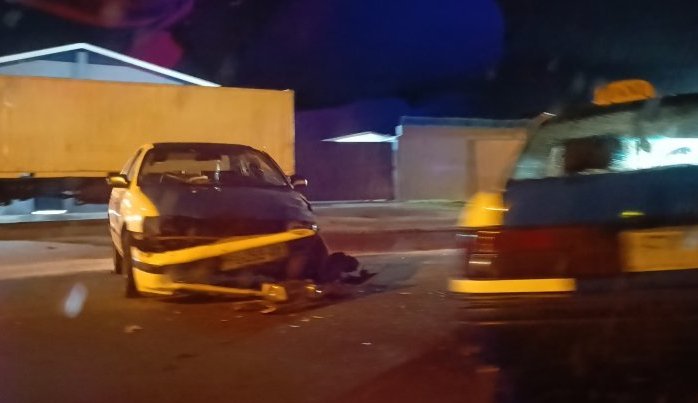 Port-Gentil&nbsp;: Deux taxis entrent en collision, grosse frayeur pour les passagers