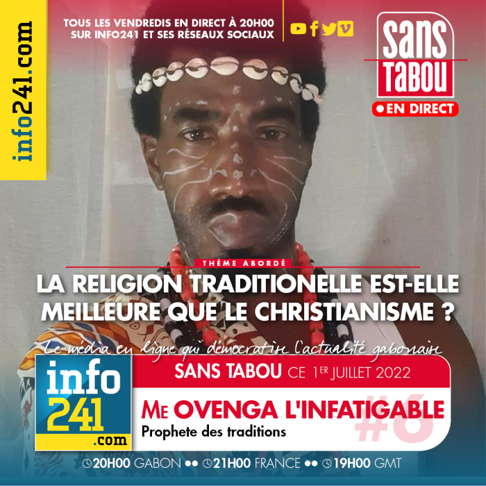 Sans tabou #6 : « Les religions africaines vs christianisme », ce 1er juillet sur Info241