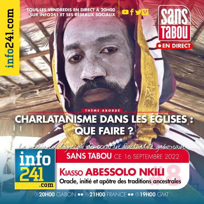Sans Tabou #8 : « Charlatanisme dans les églises : que faire ? » avec Kiasso Abessolo Nkili
