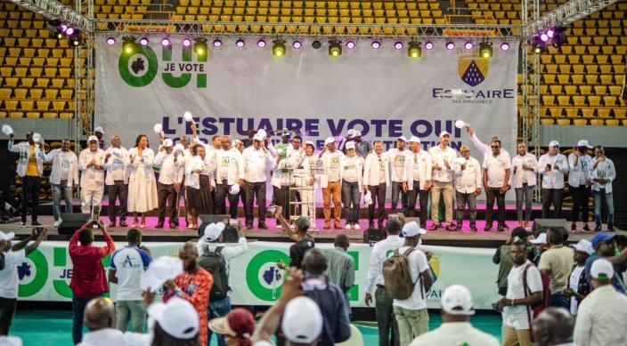 Référendum&nbsp;: Fin de la campagne pour le OUI ce vendredi à Libreville, place au vote&nbsp;!