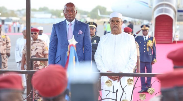 Le général Oligui Nguema au Tchad pour l’investiture controversée du général Deby Itno