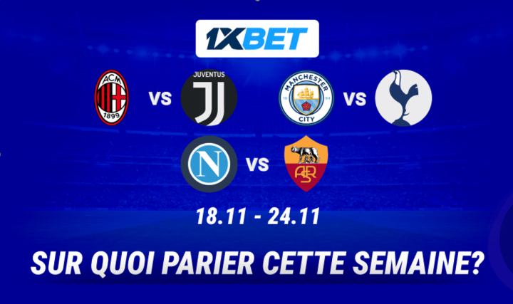 Manchester City vs Tottenham et la Serie A bouillonnante&nbsp;: choisissez vos favoris pour les grands matches de la semaine&nbsp;!