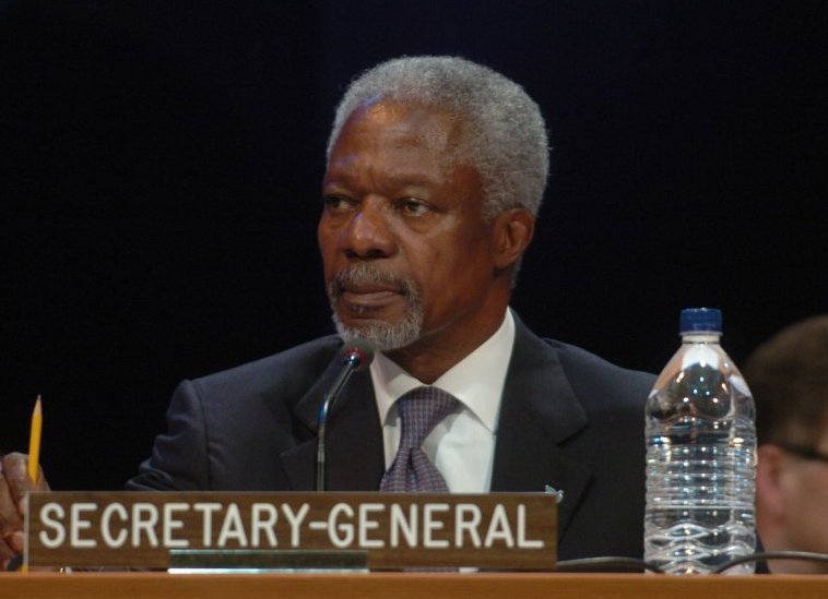 Jean Ping salue la mémoire de Koffi Annan, décédé samedi en Suisse