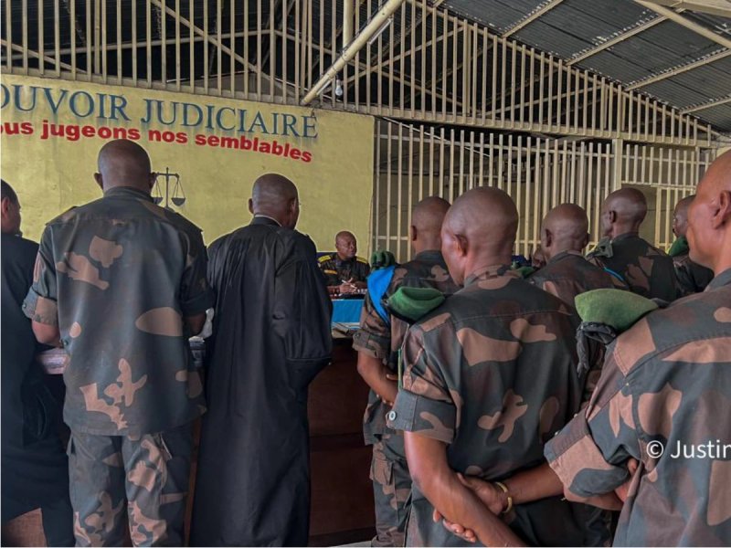 RDC&nbsp;: huit militaires congolais condamnés à mort pour &laquo;&nbsp;fuite devant l’ennemi&nbsp;&raquo;